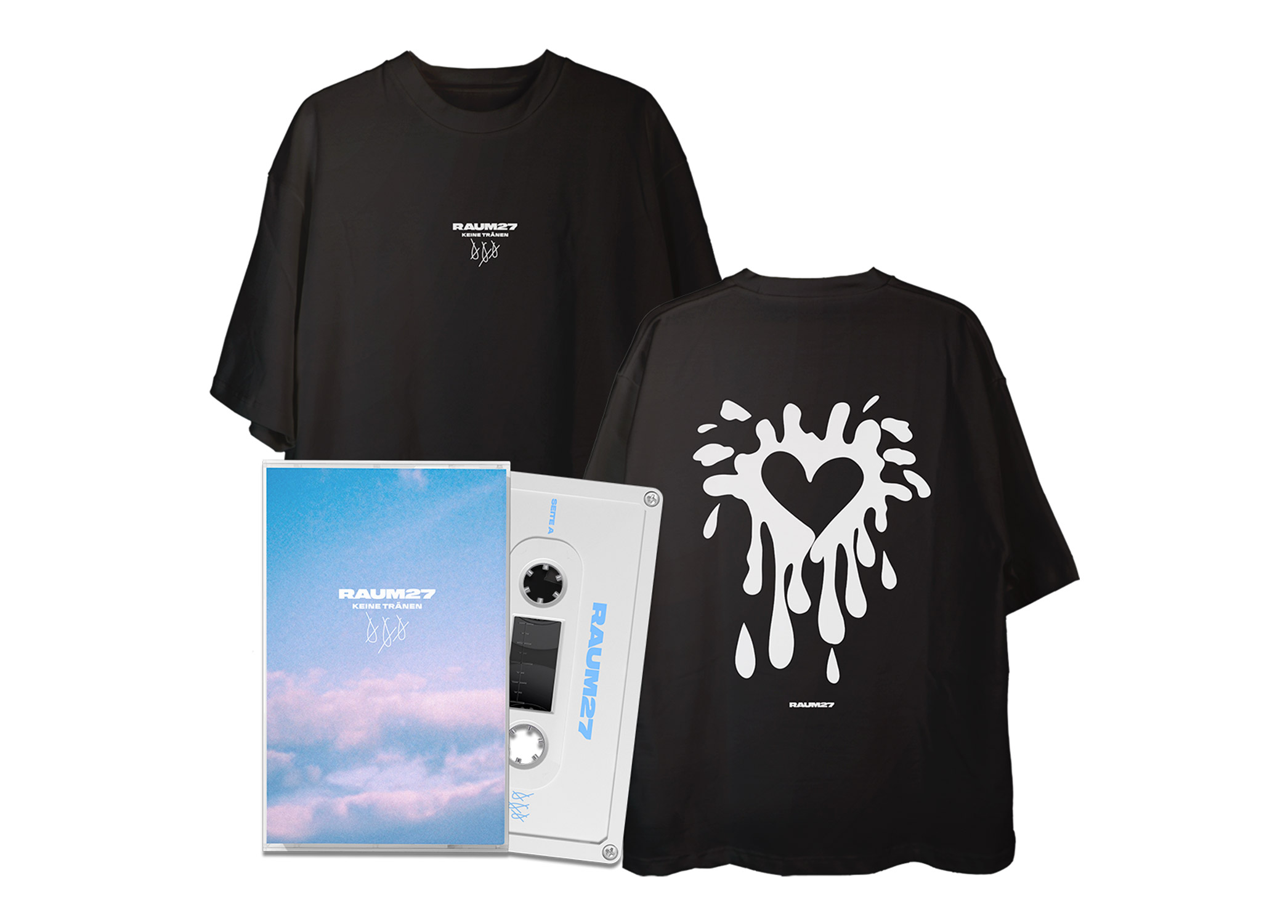 RAUM27 - Keine Tränen Shirt Bundle Herz Kasse...