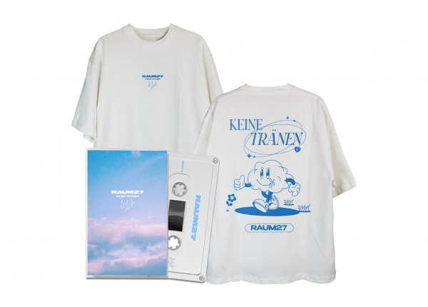 RAUM27 - Keine Tränen Shirt Bundle Wolke Kassette